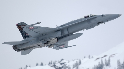 Photo ID 141266 by Sven Zimmermann. Switzerland Air Force McDonnell Douglas F A 18C Hornet, J 5011