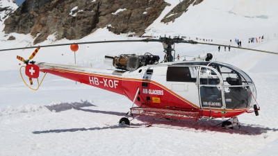 Photo ID 142045 by Ludwig Isch. Private Air Glaciers Sud Aviation SE 3160 Alouette III, HB XOF