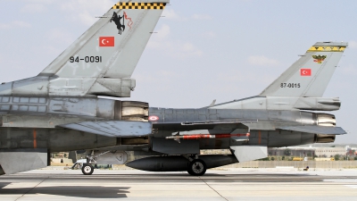 Photo ID 142117 by Bulent KAVAKKORU. Turkey Air Force General Dynamics F 16C Fighting Falcon, 94 0091