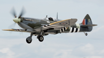 Photo ID 142142 by Alex van Noye. UK Air Force Supermarine 361 Spitfire LF IXc, MK356