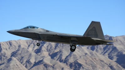 Photo ID 142299 by Vincent de Wissel. USA Air Force Lockheed Martin F 22A Raptor, 99 4010