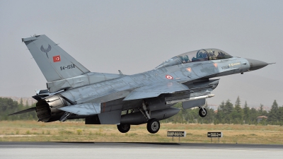 Photo ID 142330 by Lieuwe Hofstra. Turkey Air Force General Dynamics F 16D Fighting Falcon, 94 1558