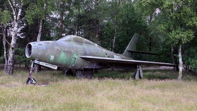 Photo ID 142911 by Jan Eenling. Netherlands Air Force Republic F 84F Thunderstreak, P 224