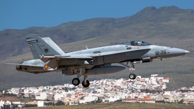 Photo ID 142897 by Bartolomé Fernández. Spain Air Force McDonnell Douglas C 15 Hornet EF 18A, C 15 68