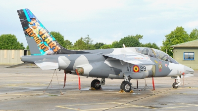 Photo ID 143003 by Peter Boschert. Belgium Air Force Dassault Dornier Alpha Jet 1B, AT29