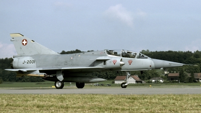 Photo ID 143015 by Joop de Groot. Switzerland Air Force Dassault Mirage IIIDS, J 2001