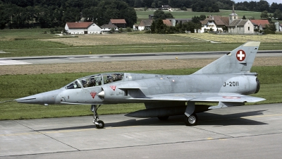 Photo ID 143016 by Joop de Groot. Switzerland Air Force Dassault Mirage IIIDS, J 2011