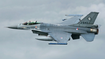 Photo ID 143132 by Rainer Mueller. Netherlands Air Force General Dynamics F 16AM Fighting Falcon, J 643