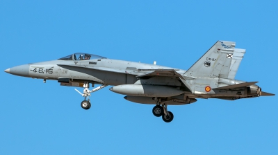 Photo ID 144157 by Bartolomé Fernández. Spain Air Force McDonnell Douglas F A 18A Hornet, C 15 87