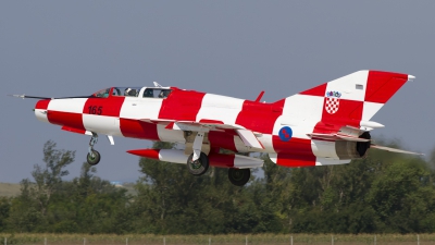 Photo ID 144994 by Chris Lofting. Croatia Air Force Mikoyan Gurevich MiG 21UMD, 165