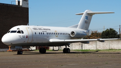 Photo ID 144886 by Martin Kubo. Argentina Air Force Fokker F 28 1000C Fellowship, TC 52