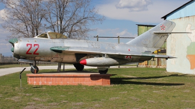 Photo ID 144407 by Stamatis Alipasalis. Bulgaria Air Force Mikoyan Gurevich MiG 17PF, 22