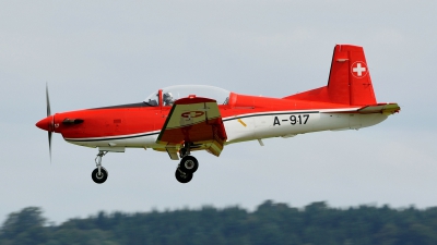 Photo ID 144963 by Martin Thoeni - Powerplanes. Switzerland Air Force Pilatus NCPC 7 Turbo Trainer, A 917