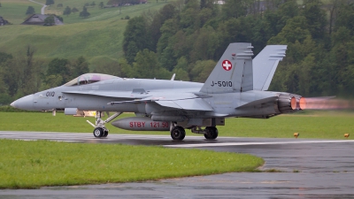 Photo ID 145077 by Andreas Weber. Switzerland Air Force McDonnell Douglas F A 18C Hornet, J 5010