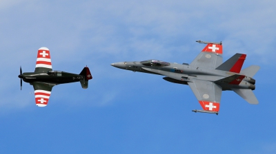 Photo ID 145464 by Radim Koblizka. Switzerland Air Force McDonnell Douglas F A 18C Hornet, J 5014