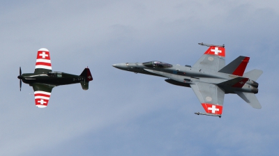 Photo ID 145473 by M. Hauswald. Switzerland Air Force McDonnell Douglas F A 18C Hornet, J 5014