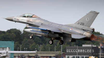 Photo ID 145545 by Mirko Krogmeier. Netherlands Air Force General Dynamics F 16A Fighting Falcon, J 201