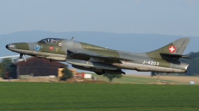 Photo ID 145792 by Lukas Kinneswenger. Private Private Hawker Hunter T68, HB RVW