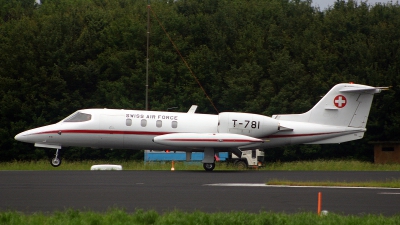 Photo ID 145831 by Jan Eenling. Switzerland Air Force Learjet 35A, T 781