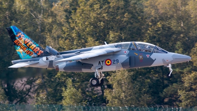 Photo ID 146208 by Gertjan Stienstra - mil-aircraftspotting. Belgium Air Force Dassault Dornier Alpha Jet 1B, AT29