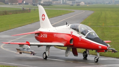 Photo ID 146234 by Sven Zimmermann. Switzerland Air Force British Aerospace Hawk T 66, U 1258