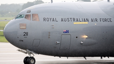 Photo ID 146269 by Mark Broekhans. Australia Air Force Boeing C 17A Globemaster III, A41 211