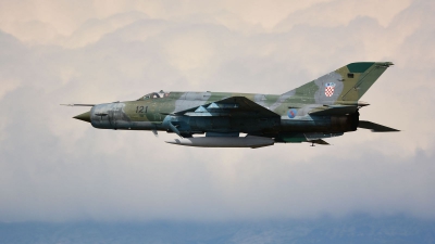 Photo ID 146400 by Jadranko Ecimovic. Croatia Air Force Mikoyan Gurevich MiG 21bisD, 121