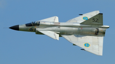 Photo ID 146515 by Radim Koblizka. Private Swedish Air Force Historic Flight Saab AJS37 Viggen, SE DXN