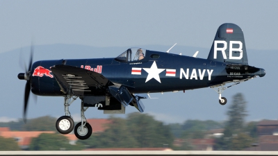 Photo ID 146493 by Mike Hopwood. Private Red Bull Vought F4U 4 Corsair, OE EAS