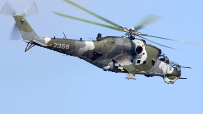 Photo ID 146609 by Mark Broekhans. Czech Republic Air Force Mil Mi 35 Mi 24V, 7356