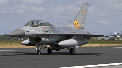Photo ID 146826 by Niels Roman / VORTEX-images. Belgium Air Force General Dynamics F 16BM Fighting Falcon, FB 23