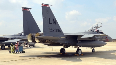 Photo ID 146992 by Peter Boschert. USA Air Force McDonnell Douglas F 15E Strike Eagle, 01 2004