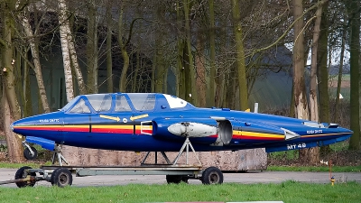 Photo ID 147075 by Jan Eenling. Belgium Air Force Fouga CM 170R Magister, MT 49