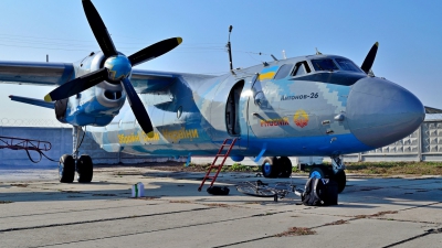 Photo ID 147088 by Medvedenko Oleg. Ukraine Air Force Antonov An 26, 05 YELLOW