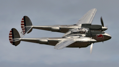 Photo ID 147394 by Martin Thoeni - Powerplanes. Private Red Bull Lockheed P 38L Lightning, N25Y