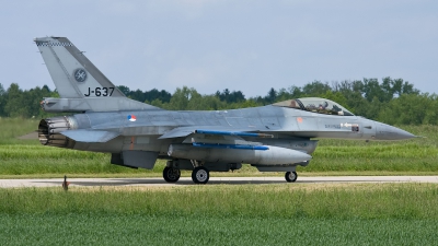 Photo ID 147336 by Rainer Mueller. Netherlands Air Force General Dynamics F 16A Fighting Falcon, J 637