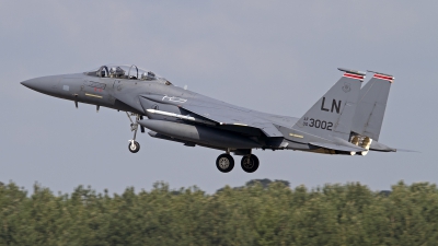 Photo ID 147321 by Niels Roman / VORTEX-images. USA Air Force McDonnell Douglas F 15E Strike Eagle, 00 3002