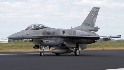 Photo ID 147359 by Niels Roman / VORTEX-images. Poland Air Force General Dynamics F 16C Fighting Falcon, 4056