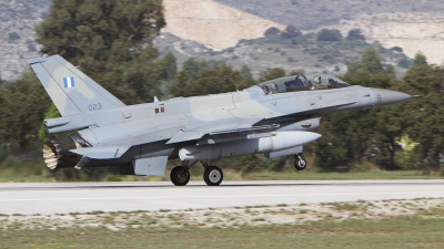 Photo ID 148315 by Tom Gibbons. Greece Air Force General Dynamics F 16D Fighting Falcon, 023