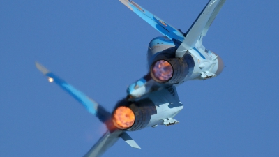 Photo ID 148634 by Maurice Kockro. Ukraine Air Force Sukhoi Su 27UB,  