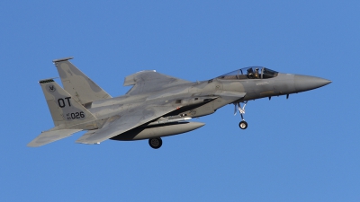 Photo ID 148355 by Barry Swann. USA Air Force McDonnell Douglas F 15C Eagle, 83 0026