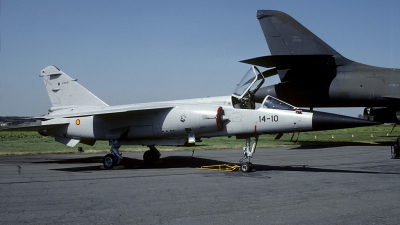 Photo ID 148884 by Joop de Groot. Spain Air Force Dassault Mirage F1CE, C 14 10