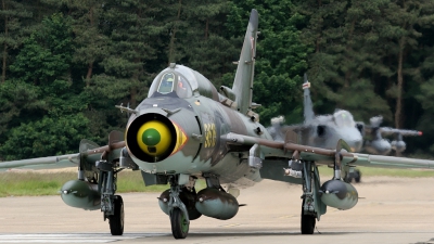 Photo ID 1942 by Scott Rathbone. Poland Air Force Sukhoi Su 22M4 Fitter K, 9616