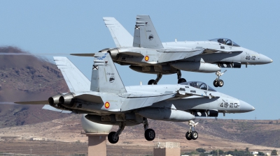 Photo ID 149119 by Rafael Santana. Spain Air Force McDonnell Douglas F A 18A Hornet, C 15 92