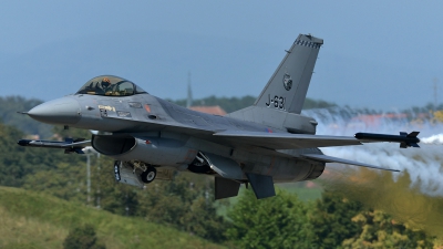 Photo ID 149355 by Martin Thoeni - Powerplanes. Netherlands Air Force General Dynamics F 16AM Fighting Falcon, J 631
