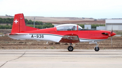 Photo ID 149722 by Fernando Sousa. Switzerland Air Force Pilatus NCPC 7 Turbo Trainer, A 936