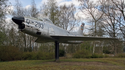 Photo ID 150144 by Jan Eenling. Netherlands Air Force North American F 86K Sabre, Q 283