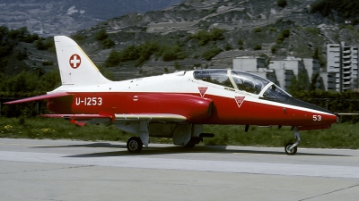 Photo ID 150240 by Joop de Groot. Switzerland Air Force British Aerospace Hawk T 66, U 1253