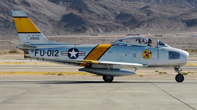 Photo ID 150410 by Rod Dermo. Private Planes of Fame Air Museum North American F 86F Sabre, NX186AM