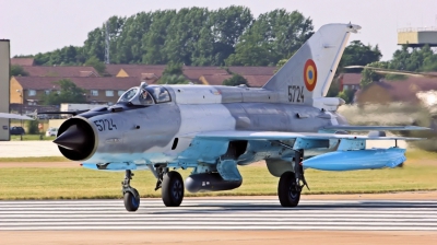 Photo ID 1974 by Tim Felce. Romania Air Force Mikoyan Gurevich MiG 21MF 75 Lancer C, 5724